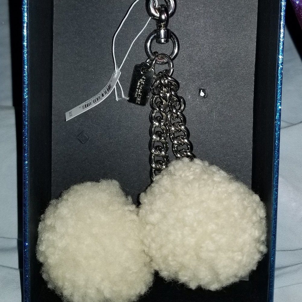 Authentic coach key fob